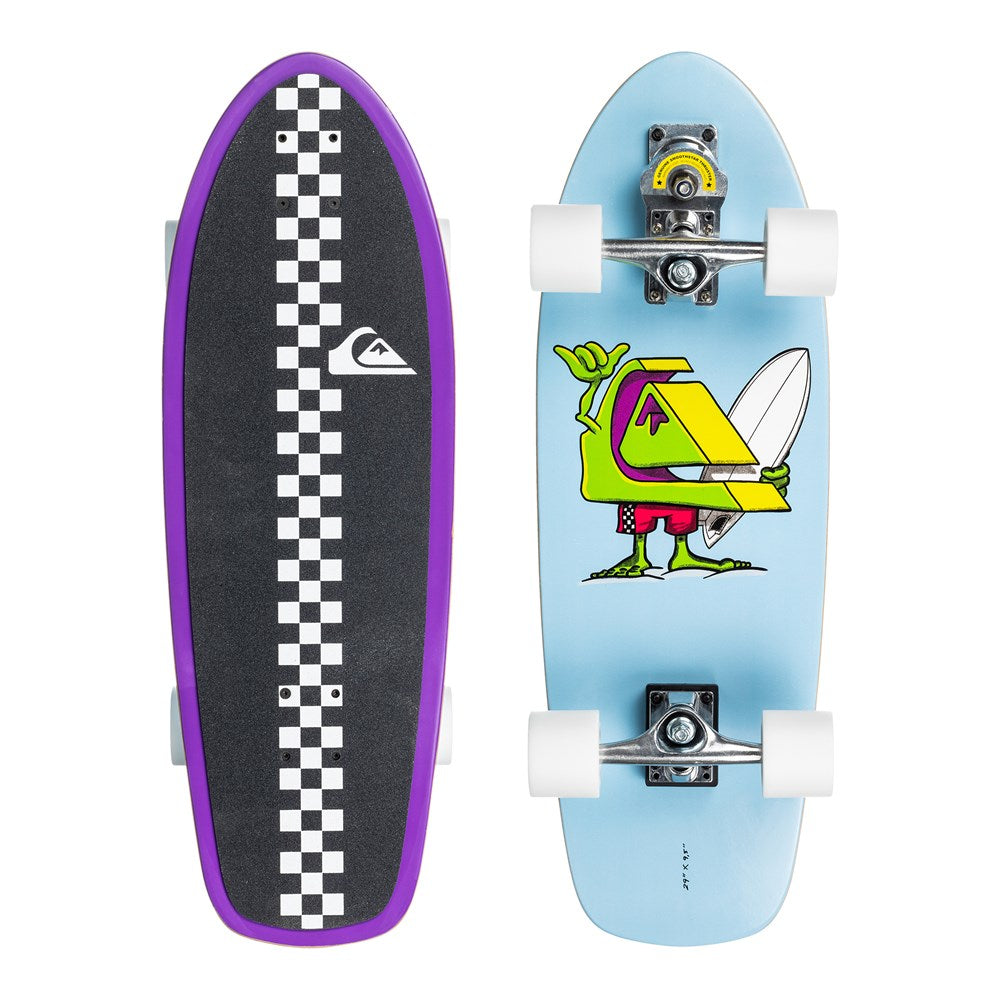 Quiksilver Skateboard Surfbuddy Pwrd By Smoothstar